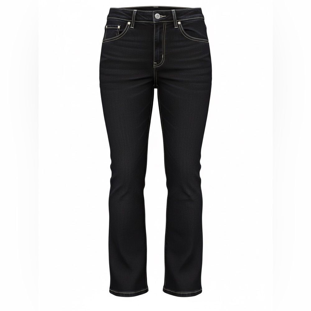 SOUTH POLE WOMENS BLACK DENIM JEANS SIZE 15